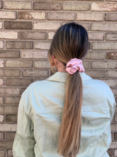 Load image into Gallery viewer, Blush Satin Scrunchie
